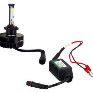 LAMPADINA H1 LED+ALIMENTATORE 16W 2200 LUMENS