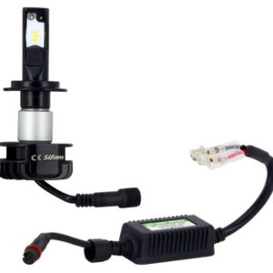 LAMPADINA H7 A LED + ALIMENTATORE 16 w/2200 Lumens